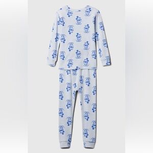 GAP Kids - Disney - 100% Organic Cotton PJ Set - Blue Mickey Mouse - Size: 6T